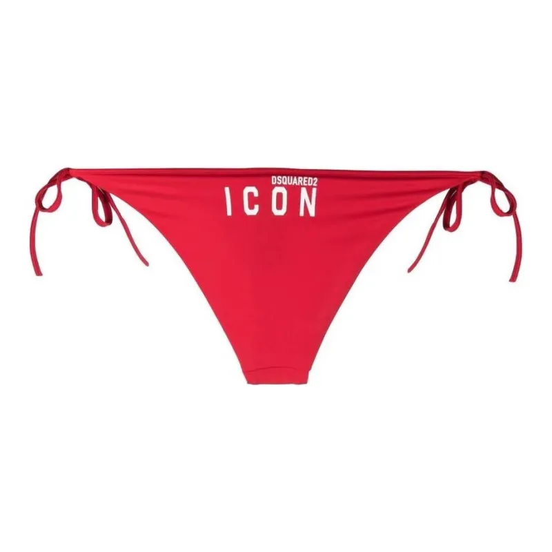 DSQUARED 2 Logo print Bikini Bottoms-1