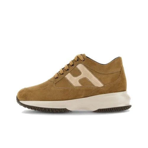 HOGAN Interactive Low Top Casual Shoes Women's Brown