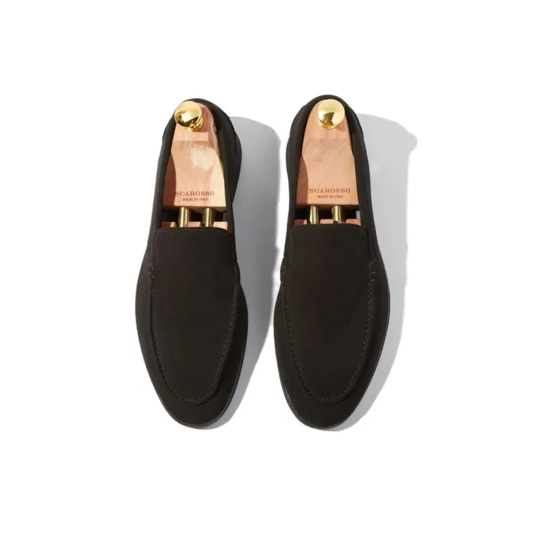 SCAROSSO Ludovico Round Toe Slip On Loafers-2