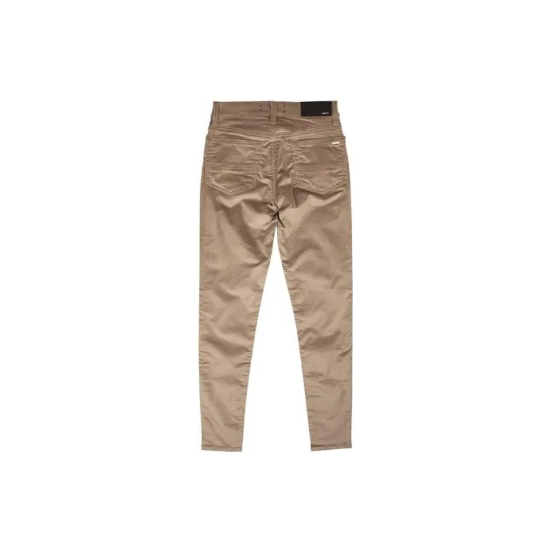 AMIRI Velour Skinny Back Slack Pants-1