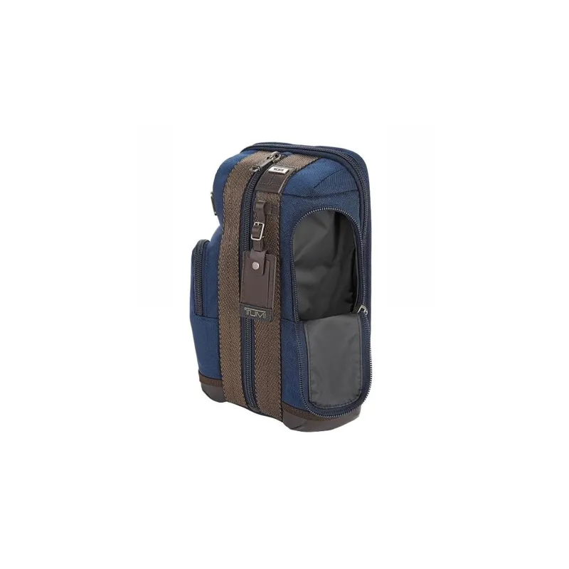 TUMI Nylon Crossbody Bags Fanny Pack Sling Bags Regular Men's Dark Blue-2