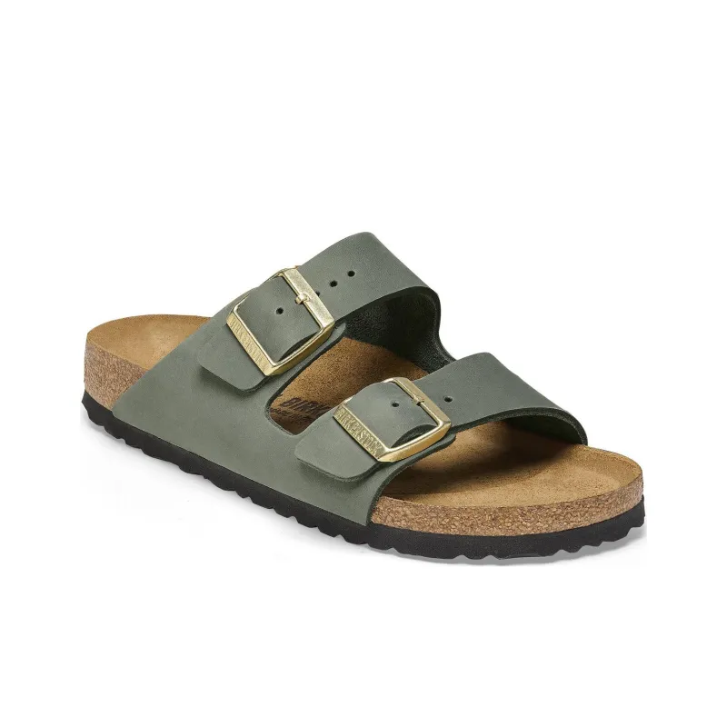 Birkenstock Slide Slippers Women's Light Green Regular-1