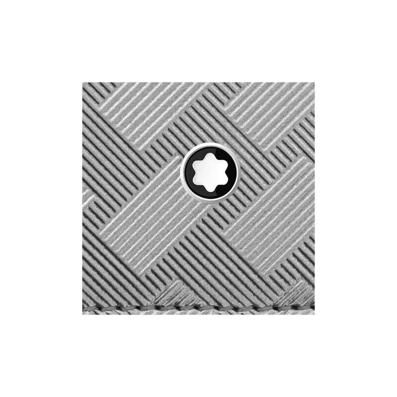 MONTBLANC Fabric Card Holder Regular Men's Dawn Silver-4