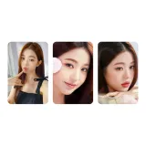 Xiaoyuan Gray-Image Color, Three Small Round Photocards