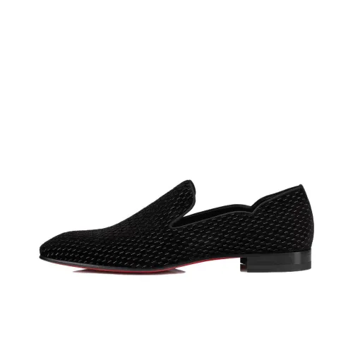 Christian Louboutin Dandy Chick Velvet Loafers