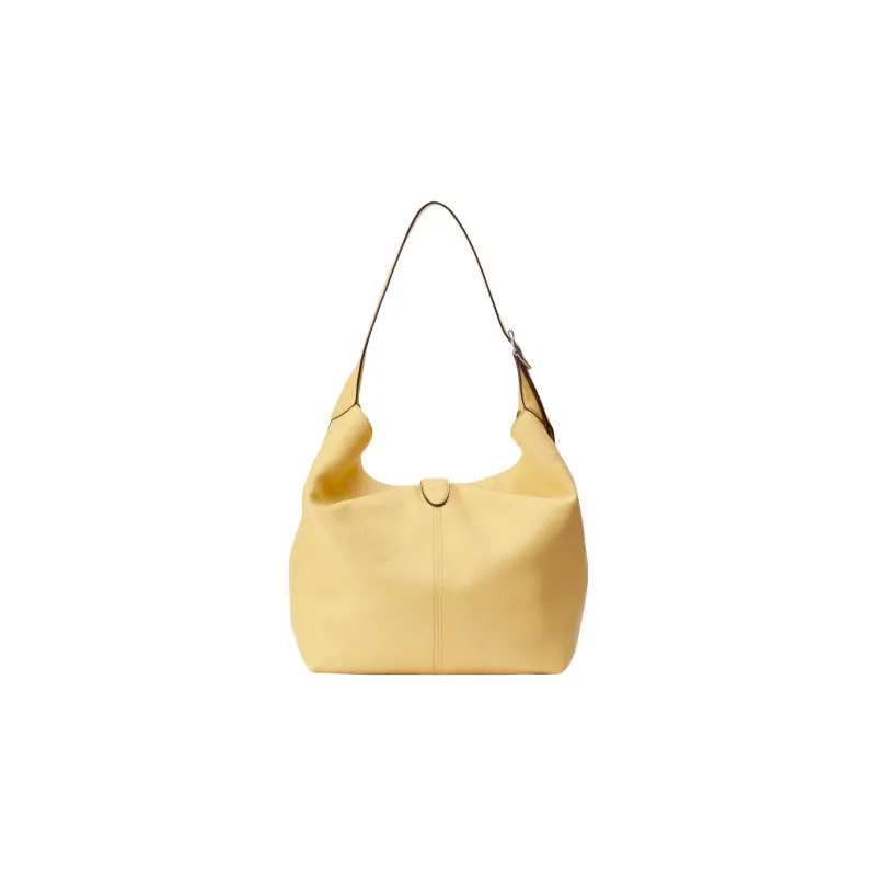 GUCCI Jackie 1961 Leather Half Moon HOBO Shoulder Bag Unisex Yellow-7