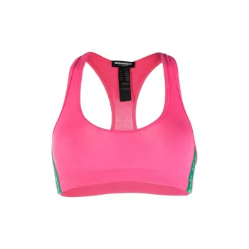 DSQUARED 2 Icon Color block Bikini Top