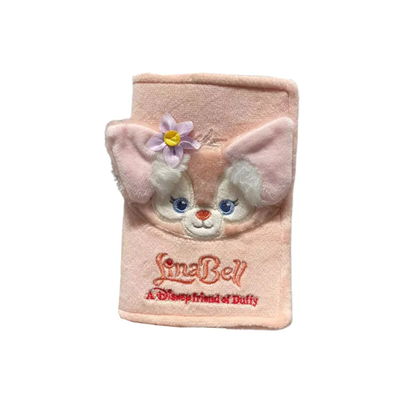 Disney Reina Belle Canvas Passport Holder Unisex Pink-0