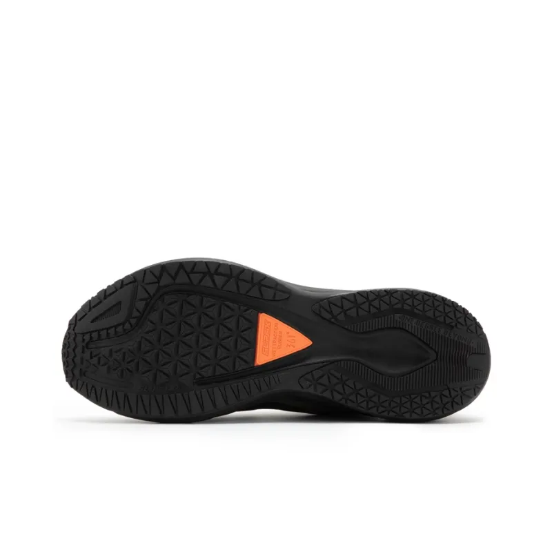 361° Rain Screen Cushioned Anti Slip Wear Resistant Water Resistant And Warm Low Top Running Shoes Men's Obsidian Black-4