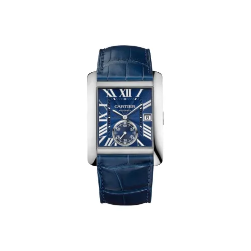 CARTIER Men Tank Collection Swiss Watch