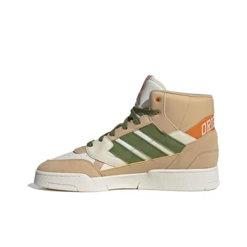 Adidas Originals Drop Step 
Tan Olive Green
