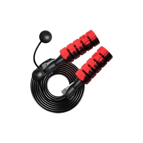 LiNing Fitness Training Non Countable Jump Ropes Fitness Crowd PVC Rope PP Foam Controller 2.8m Dark Night Red