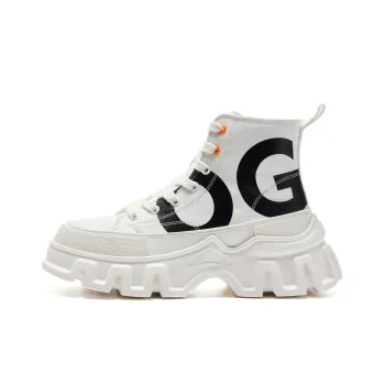 OGR Lull Collection 2.0 High Top Canvas Shoes Unisex White