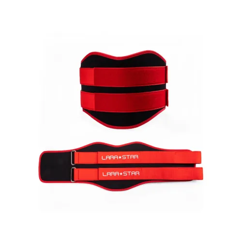LARA STAR Back Support Braces Breathable Protective Black Red EVA Unisex
