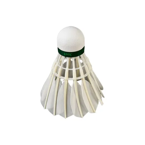 DHS N402 402 Goose Feather Shuttlecock 3 Pack Goose Feather Humped Goose Feather Training Match Shuttlecocks