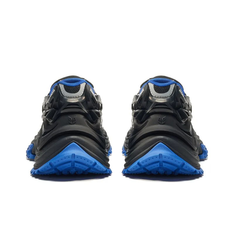 OGR Abrasion Resistant Breathable Height Increasing Low Top Running Shoes Unisex Beige Gula Blue-3