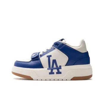 MLB Chunky Liner Cushioning, Wear Resistant Mid Top Skateboard Shoes Unisex Blue