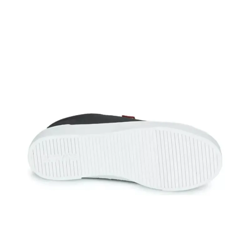 Levi's Wear resistant And Lightweight Low Top Skateboard Shoes Women's Black-4