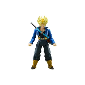 BANDAI S.H.Figuarts Dragon Ball Z Trunks Super Saiyan The Youth From The Future Action Figures 14cm
