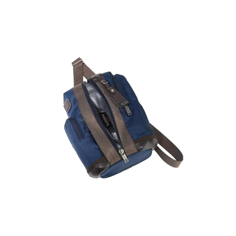 TUMI Nylon Crossbody Bags Fanny Pack Sling Bags Regular Men's Dark Blue-3