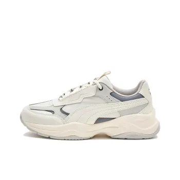 PUMA Cilia Pairy Cushioning Breathable Low Top Running Shoes Women's Beige