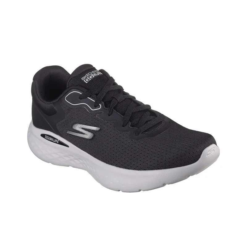 Skechers Go Run Lite Low Top Casual Running Shoes Men's Black-2