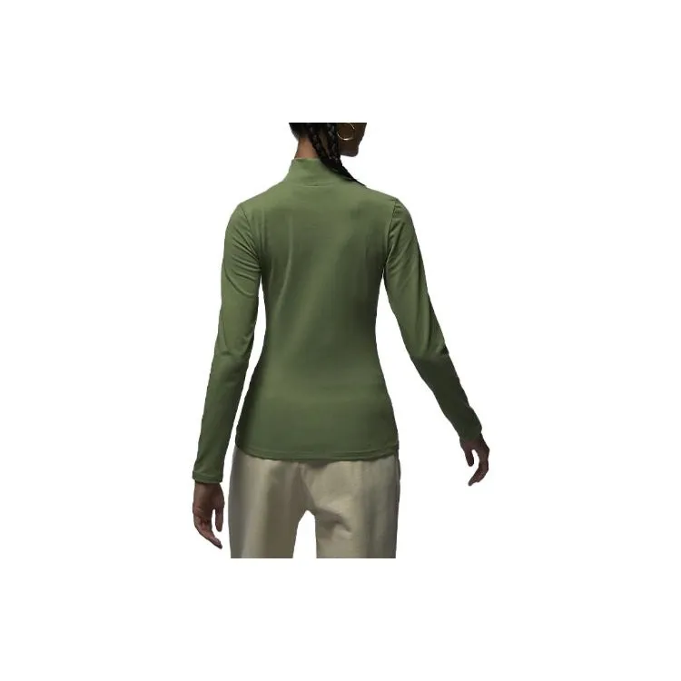 Jordan T Shirts Women's Light Olive-1