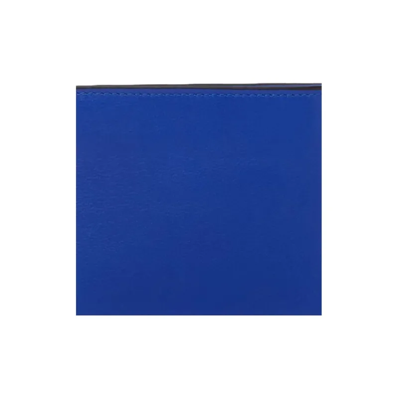 VERSACE Cow Leather Wallet Men's Royal Blue-4