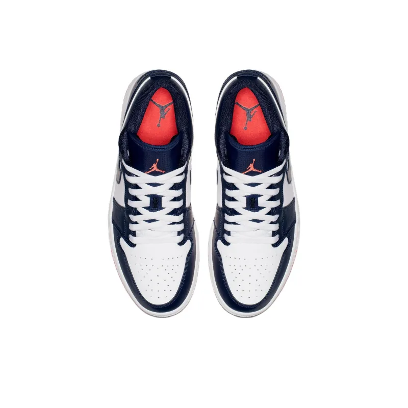 JORDAN 1 Low Obsidian Ember Glow-3