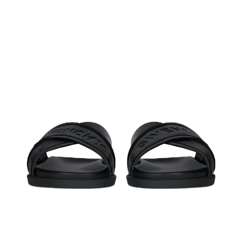 GIVENCHY Slide Slippers Men's Black-2