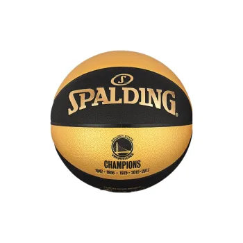 SPALDING PU Basketball Black Gold Size 7 Training Unisex