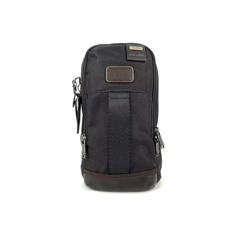 TUMI Canvas Sling Bag Fanny Pack Canvas Bag Shoulder Bag Crossbody Bag Regular Men's Black-0