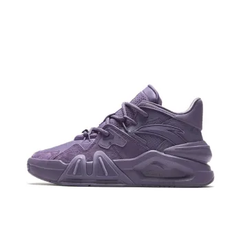 Anta Dominant 4.0 Cushioning Mid Top Running Shoes Men's Purple