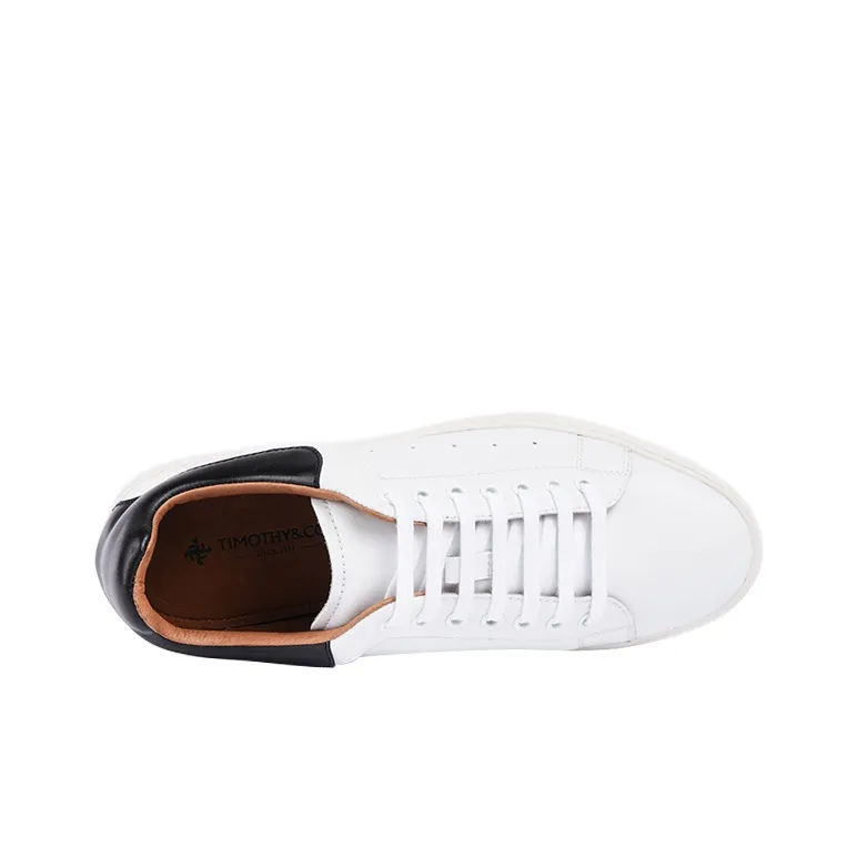 TIMOTHY&CO. Low-Top Casual Shoes Men's White-4