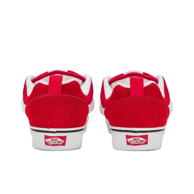 Vans Knu Skool Red White-3