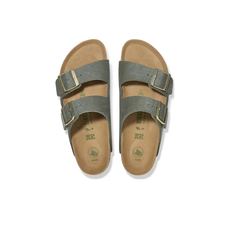 Birkenstock Slide Slippers Women's Light Green Narrow-3