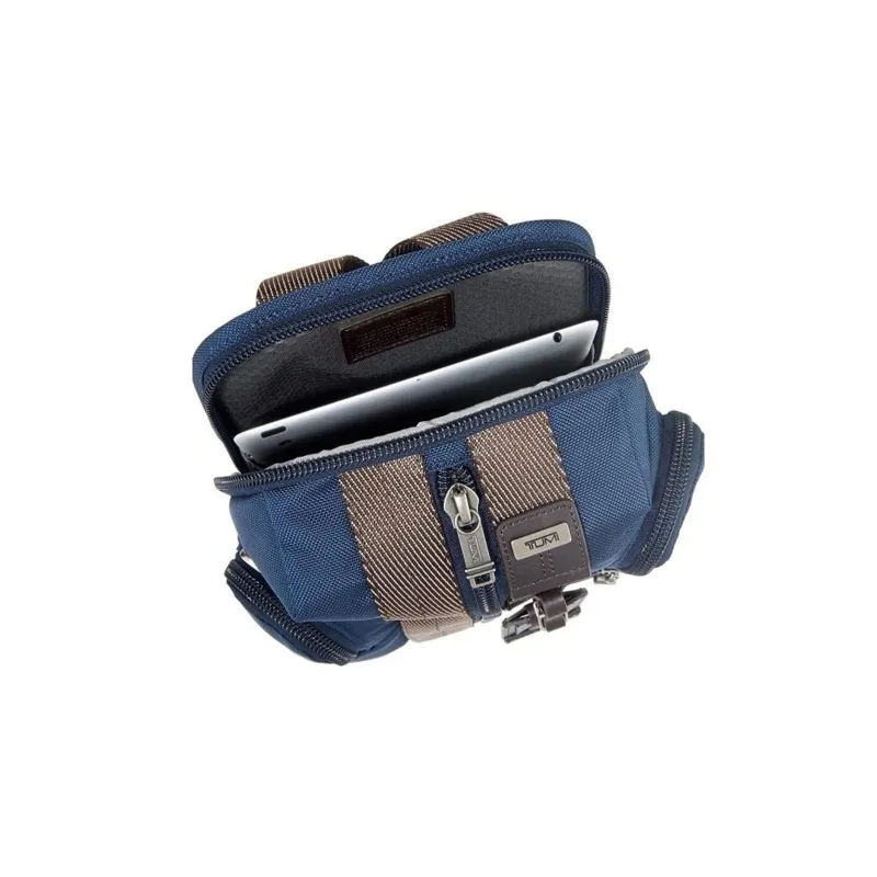 TUMI Nylon Crossbody Bags Fanny Pack Sling Bags Regular Men's Dark Blue-5
