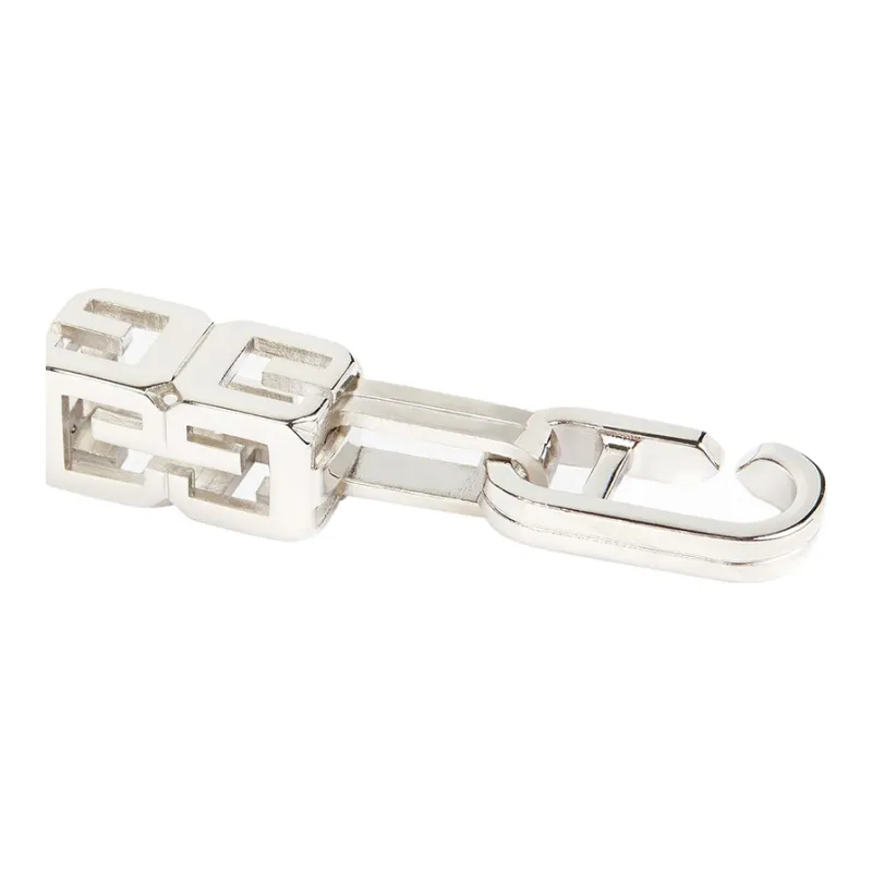 Givenchy Brass Bag Straps Women's Silver-2
