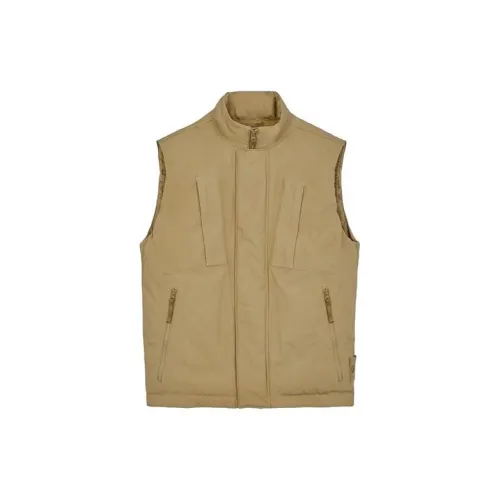 STONE ISLAND Vests Unisex Khaki