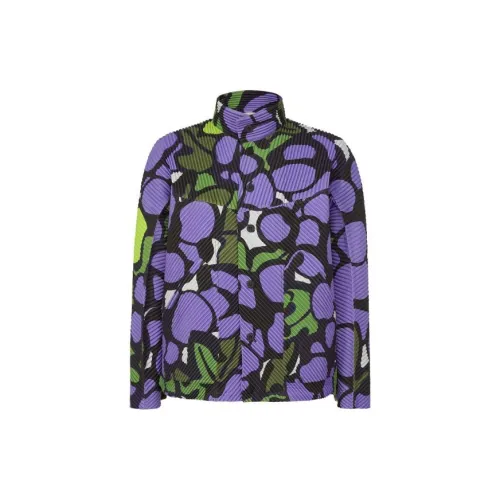 ISSEY MIYAKE Jacket Men Purple