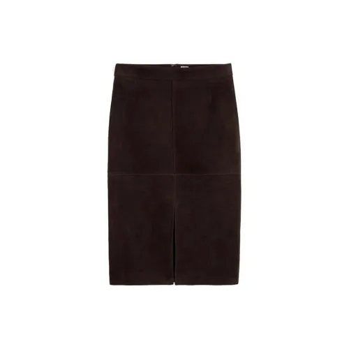 TOTEME Suede Midi Skirt