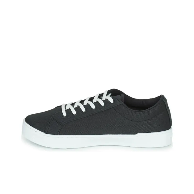 Levi's Wear resistant And Lightweight Low Top Skateboard Shoes Women's Black-0