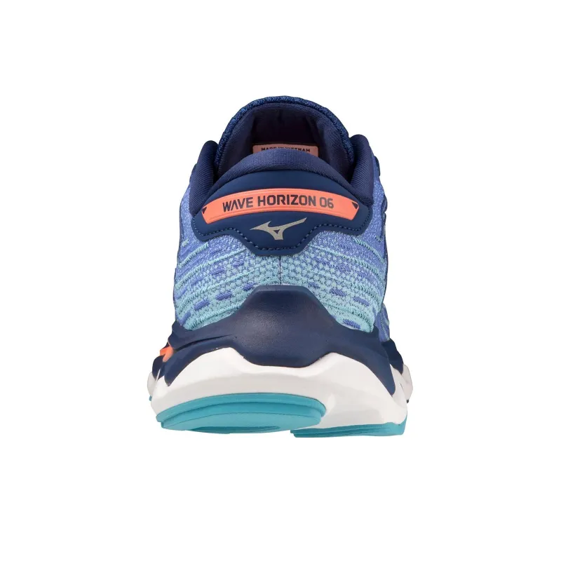 Mizuno Women's Wave Horizon 6 'Dazzling Blue Silver'-3