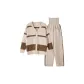 Women's, Pink White Bean Brown