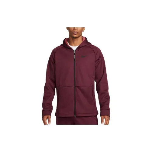 Nike Jackets Men Burgundy