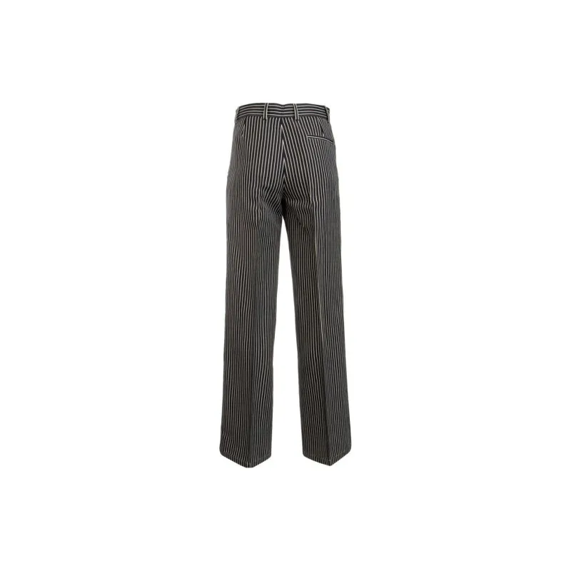 DIOR Casual Pants Women's Black/White-1