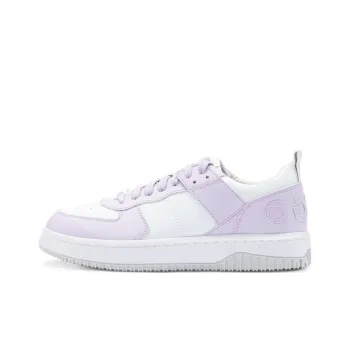 HUGO BOSS Wear-Resistant Low-Top Skateboard Shoes Women's Light Purple