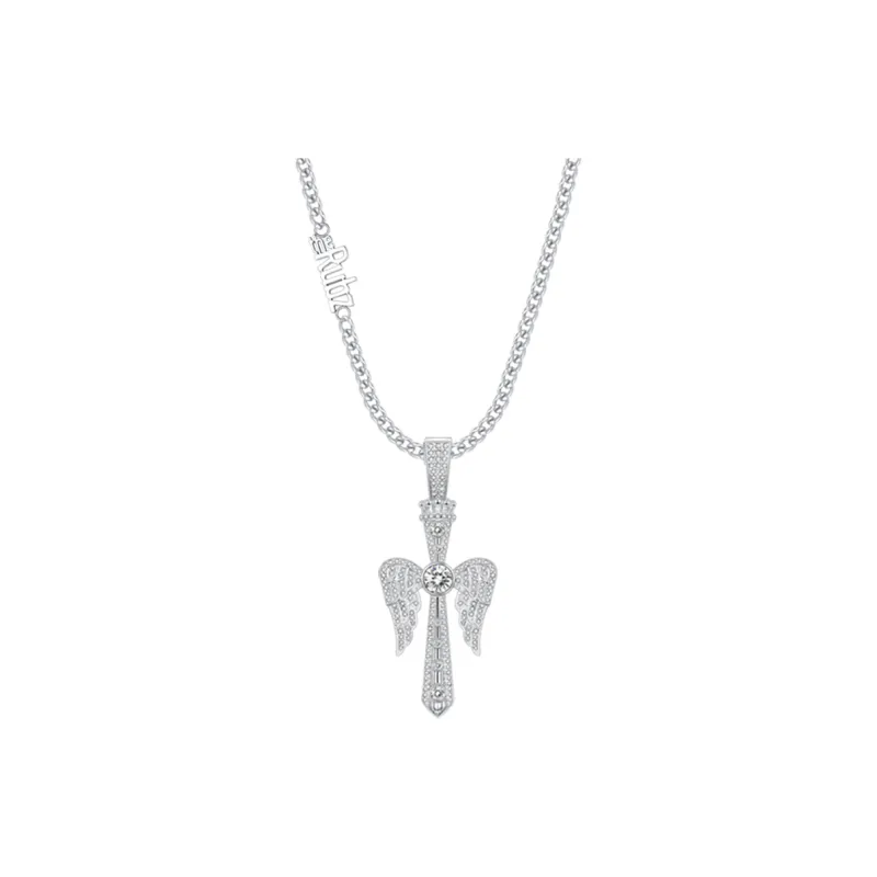 TheRubz Alloy Zircon Pendant Necklaces Unisex-0