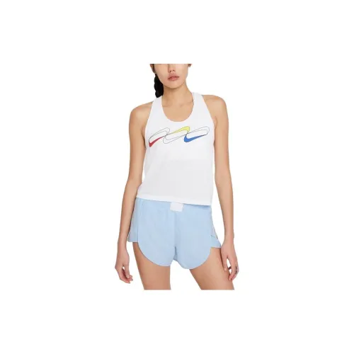 Nike Sleeveless Sports Shirts Women's White