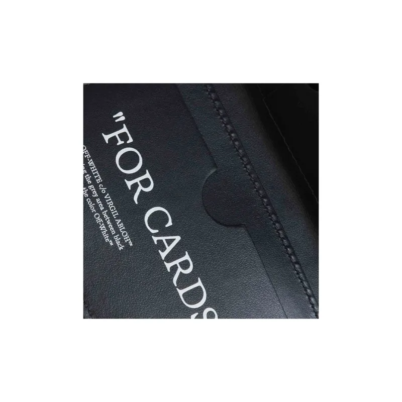 OFF WHITE 'For Cards' Bi fold Wallet-4